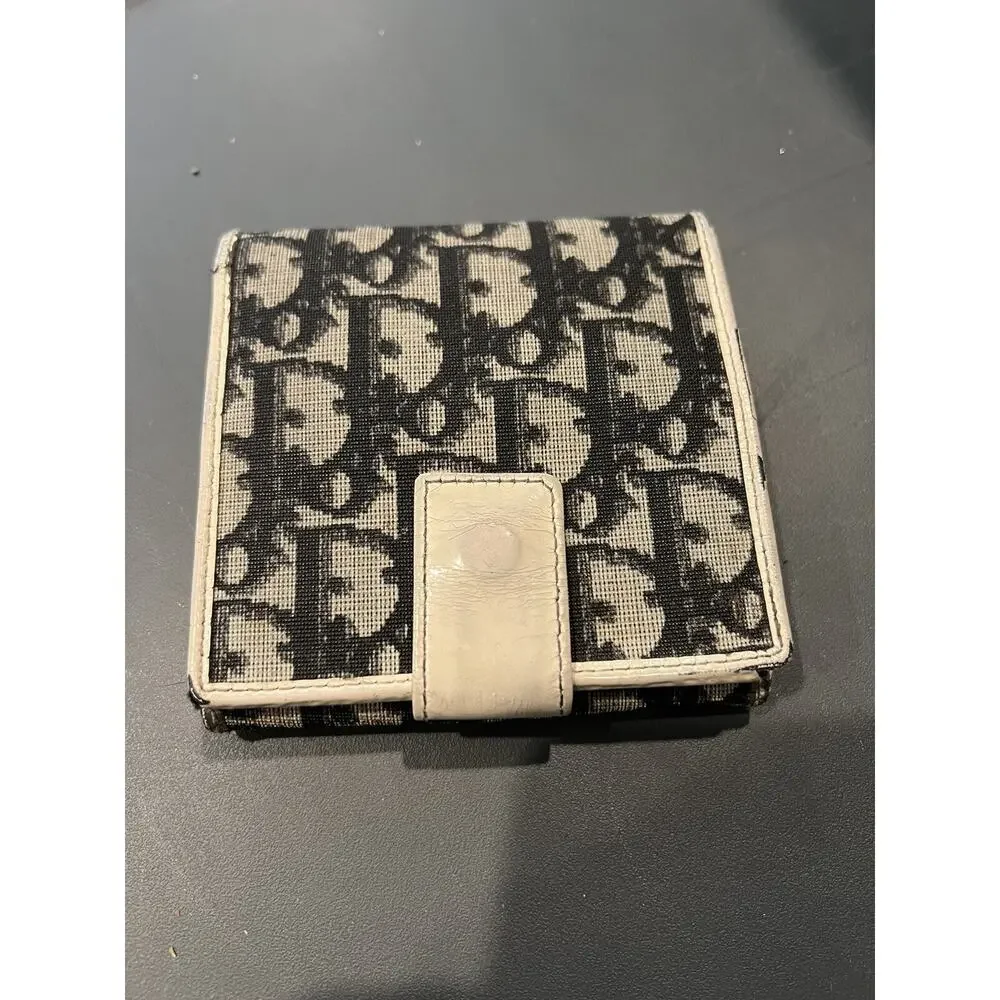 CHRISTIAN DIOR TROTTER #2 BIFOLD SNAP WALLET